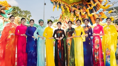 “Sắc Sen miền di sản” tôn vinh vẻ đẹp của áo dài Việt