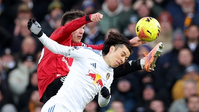 ក្រុម Man United បានខកចិត្តម្តងទៀតដោយស្មើ 1-1 ជាមួយក្រុម Leeds United។