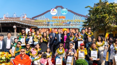 การท่องเที่ยวในเมืองดานังคึกคักเป็นพิเศษในช่วงต้นปีใหม่