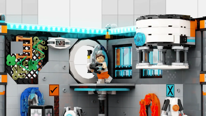 The Portal 2 Test Chamber Creator kit has reached 2,000 endorsements on LEGO Ideas.