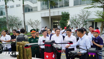 Kota Ho Chi Minh sedang menguji penerapan UAV (pesawat tanpa awak) dalam operasi pengiriman.