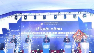 Khởi công dự án Bệnh viện Đa khoa Hùng Vương - Sơn Dương tại Tuyên Quang