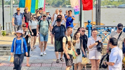 In de eerste vier dagen van het jaar verwelkomde Vinh Long meer dan 164.000 toeristen.