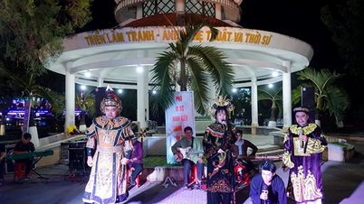 The colorful Ninh Kieu pedestrian street