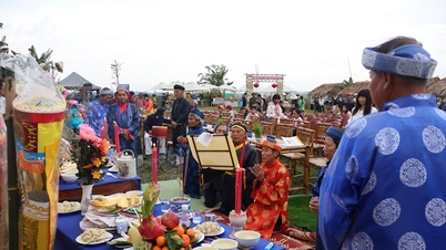 Festival de plantación de arroz de primavera en Hoi An Dong.