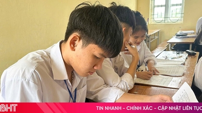 ช่วยให้นักเรียนชั้นมัธยมศึกษาปีที่ 6 ในจังหวัดฮาติงห์ "ไปถึงเส้นชัย" อย่างมั่นใจ