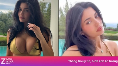 Thời trang bikini 57.000 USD của Kylie Jenner gây chú ý