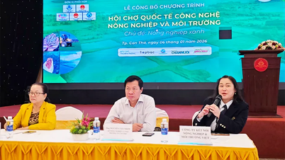 Hội chợ triển lãm quốc tế công nghệ nông nghiệp và môi trường (VietAgros 2026) được tổ chức tại TP Cần Thơ
