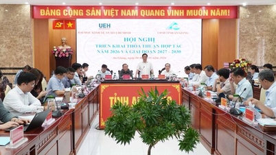 จังหวัดอานเกียงและมหาวิทยาลัยเศรษฐศาสตร์โฮจิมินห์ซิตี้จะส่งเสริมความร่วมมือกันไปจนถึงปี 2030