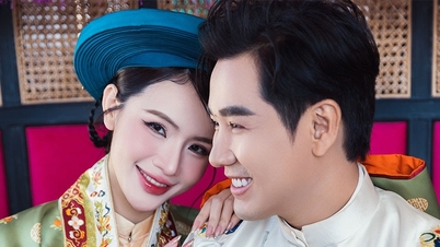Cách nhau 14 tuổi, MC Nguyên Khang và hoa hậu Ngọc Quỳnh đẹp đôi