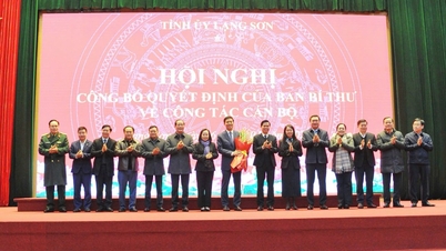 Ban Bí thư điều động, chỉ định đồng chí Vũ Hoàng Anh giữ chức Phó Bí thư Tỉnh ủy Lạng Sơn