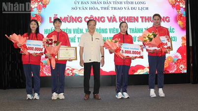 Vinh Long Province commends coaches and athletes who achieved high results at the 33rd SEA Games.