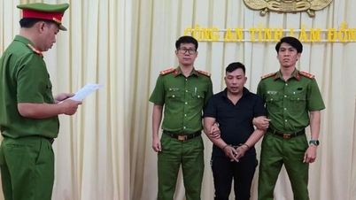 จังหวัดลำดงจับกุมผู้ต้องสงสัยในคดีฉ้อโกงให้เช่าหลอดไฟสำหรับปลูกแก้วมังกร