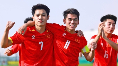 U23 Việt Nam đấu với U23 Jordan (hiệp 1): 2-0: Hiểu Minh nâng tỉ số
