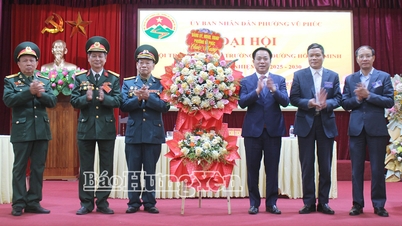 Erster Kongress der Truong Son - Ho Chi Minh Trail Tradition Association des Vu Phuc Bezirks