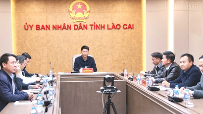 Lao Cai deltog i styrkommitténs femte session för viktiga nationella projekt och järnvägsprojekt.