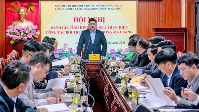 O secretário provincial do Partido, Nguyen Hong Thai, orientou que os esforços se concentrem na resolução dos obstáculos e na aceleração do progresso do projeto do Aeroporto Internacional de Gia Binh.