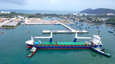 Inauguration of Berth No. 3 – PTSC Dung Quat Port and welcoming of the first vessel.