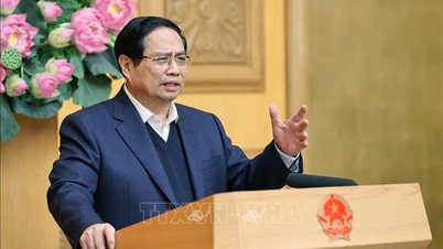 នាយករដ្ឋមន្ត្រី ផាម មិញជិញ៖ រួមជាមួយនឹងការសាងសង់ និងជួសជុលផ្ទះសម្បែង ចាំបាច់ត្រូវគាំទ្រដល់ប្រជាជនដែលរងផលប៉ះពាល់ដោយគ្រោះមហន្តរាយធម្មជាតិជាមួយនឹងសម្ភារៈ និងឧបករណ៍ចាំបាច់។