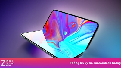 Đây là màn hình của iPhone gập?