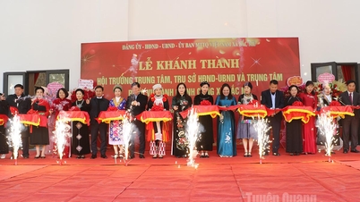Bac Me commune inaugurates projects to celebrate the 14th National Congress of the Party.