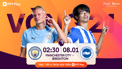 Länk till livesändningen av engelska Premier League: Man City mot Brighton, klockan 02:30 den 8 januari.