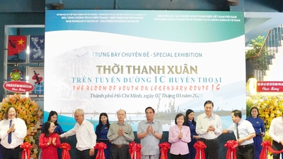 Ho Chi Minh-byen: Åpning av utstillingen «Den legendariske ruten 1C – Der ungdommen blir udødelig»