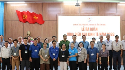 Tây Ninh triển khai đồng loạt Tổng điều tra kinh tế năm 2026 
