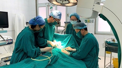 Hai Phong Pediatric Hospital applies C-arm technology in pediatric fracture surgery.