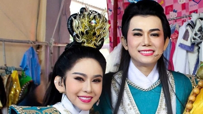 Binh Tinh merasa senang karena rombongan Huynh Long dipenuhi penonton di awal tahun.