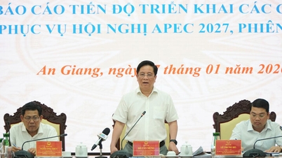 An Giang beschleunigt die Umsetzung von Projekten, die der APEC-Konferenz 2027 dienen.