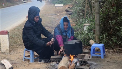 Wettervorhersage für den 8. Januar: In Nordvietnam wird es sehr kalt, in den Bergregionen besteht Frost- und Eisgefahr.