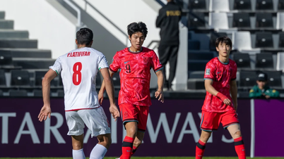 Dél-Korea U23-as csapata csalódást okozott egy gyenge döntetlennel az iráni U23-as csapattal szemben.