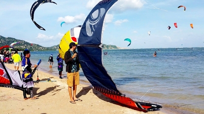 200 vận động viên tranh tài tại Giải lướt ván diều Mỹ Hòa - Khánh Hòa 2026