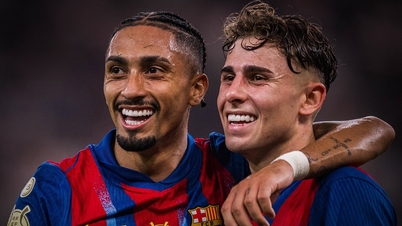 Barca vinner med 5-0 i Supercupen: Kul med Raphinha