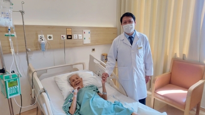 Eine 88-jährige Frau mit Magenkrebs im fortgeschrittenen Stadium erholt sich nach einer Operation auf bemerkenswerte Weise.