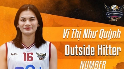 วิ ถิ นู กวินห์ เปิดตัวอย่างเป็นทางการในลีกวอลเลย์บอลอินโดนีเซีย