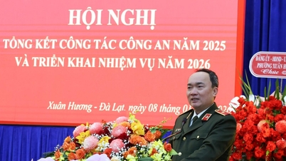 Balai Polis Wad Xuan Huong di Da Lat telah berjaya menyelesaikan tugasnya pada tahun 2025.