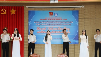 Lam Dong merayakan Hari Tradisional Pelajar.