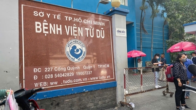 Überprüfung und Korrektur der Werbeaktivitäten im Tu Du Krankenhaus in Ho-Chi-Minh-Stadt.