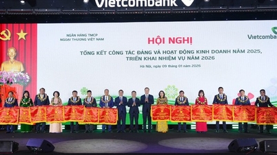 Vietcombank en 2025: crecimiento selectivo, activos totales que alcanzan los 2,48 billones de VND.