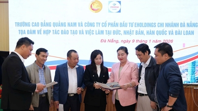 Le Quang Nam College renforce sa coopération en matière de formation des ressources humaines.