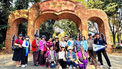 Dong Thap eyaleti turizm kaynakları üzerine bir araştırma yürütüyor.