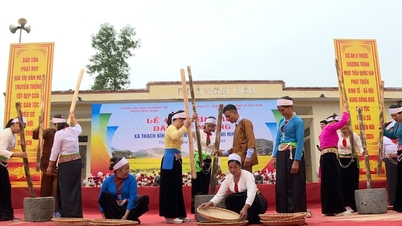 Het Nieuwe Rijstfestival van het Muong-volk in Ninh Binh is nationaal erfgoed.