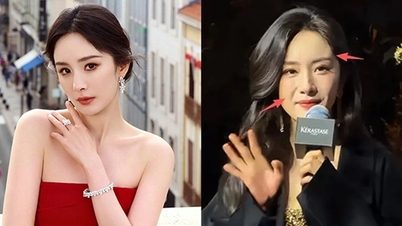นักแสดงหญิงหยางหมี่ วัย 40 ปี เผยใบหน้าที่บวมและดูแตกต่างไปจากเดิมอย่างเห็นได้ชัด
