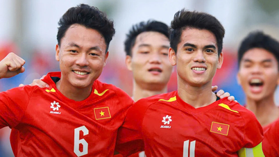 Vietnam U23 defeated Kyrgyzstan U23, opening the door to the quarterfinals.