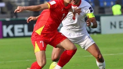 Vietnams U23 startuppställning mot Kirgizistan U23: Dinh Bac på bänken.