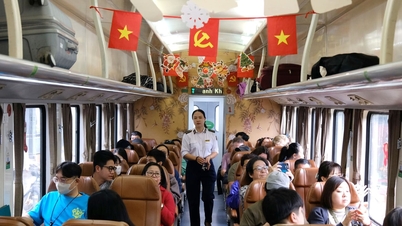 Trải nghiệm thú vị trên chuyến tàu kết nối di sản