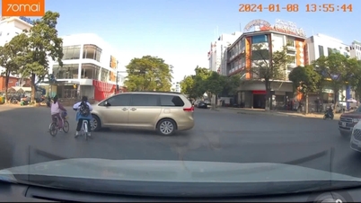 Sorotan trafik di Hai Phong pada 10 Januari.