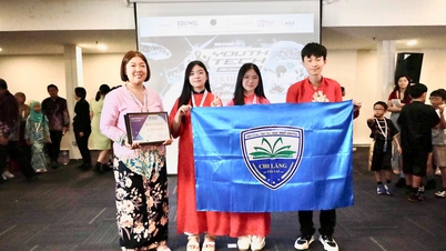 Alunos de Gia Lai conquistam 3 medalhas na Competição Asiática de Tecnologia para Jovens.